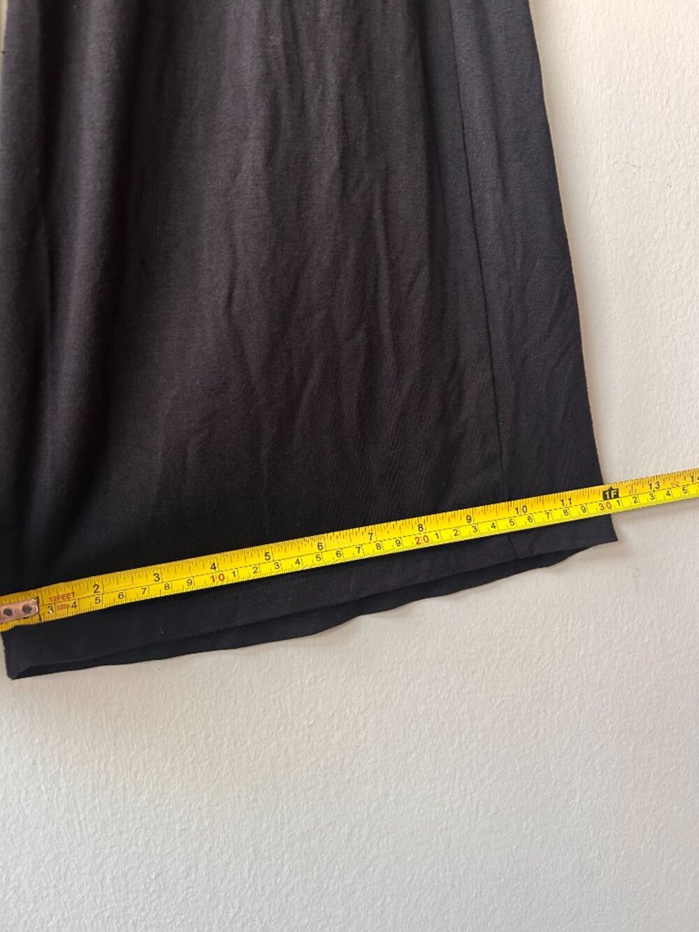 Athleta Studio Wide Leg Pant Black Foldover Waist Yoga Lounge Size S Petite - Picture 9 of 10